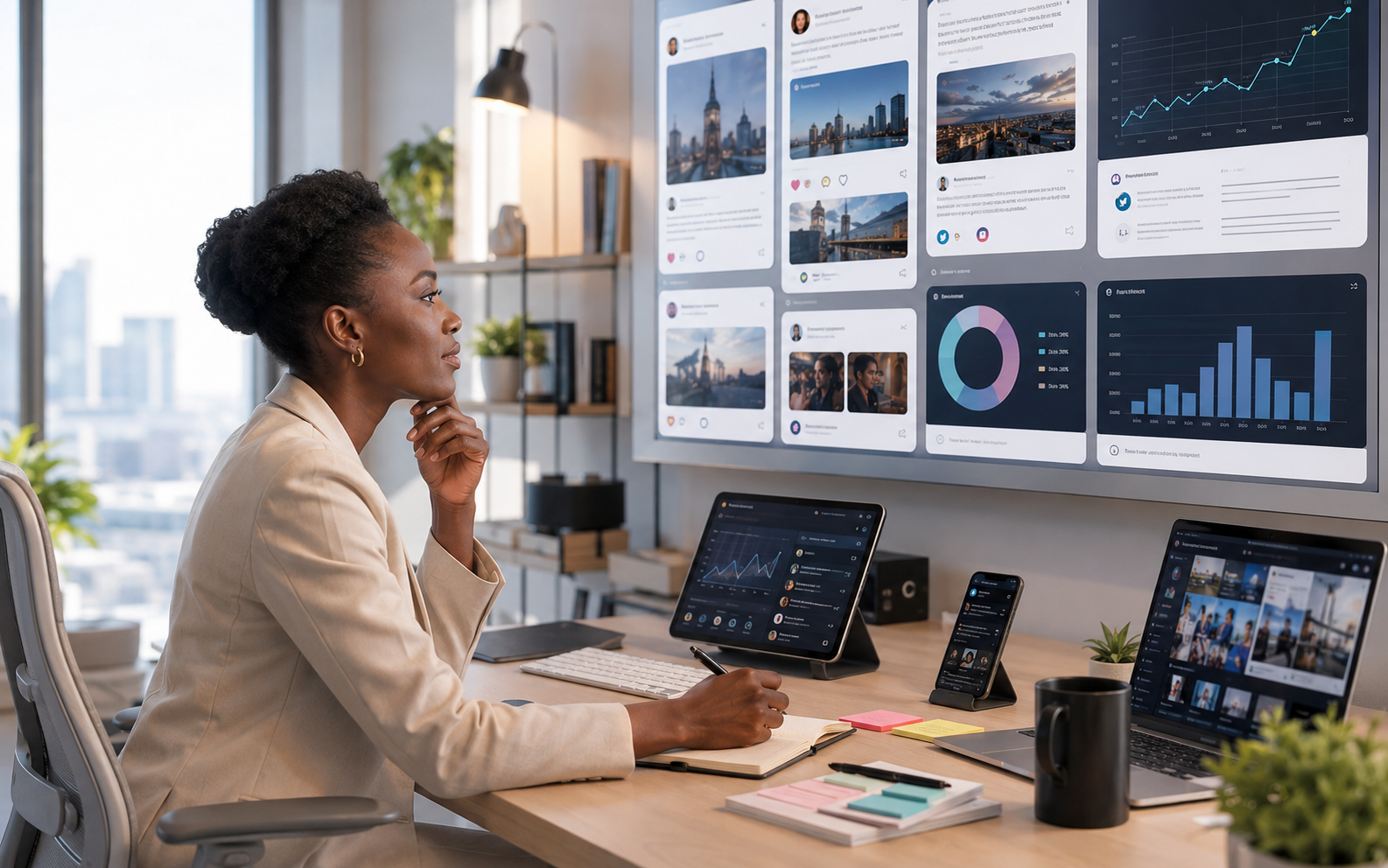 Consensio X social observation and commercial intelligence workspace